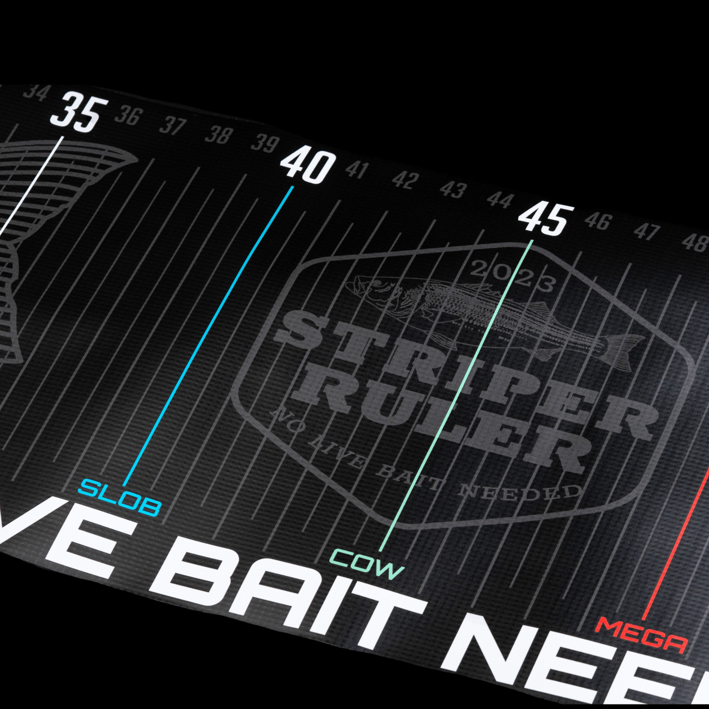 Big Striper Ruler - No Live Bait Needed Ruler Big Striper Ruler 2